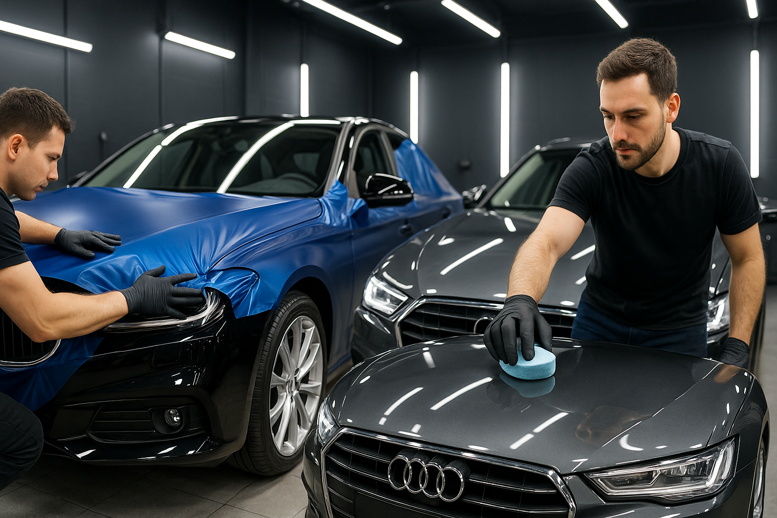 Keramisk coating vs. vinyl folie – hvad beskytter din bil bedst?